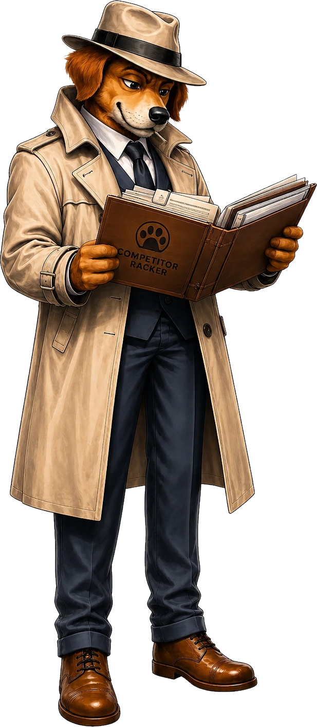 C. T. Lucky reviewing the quarterly case file